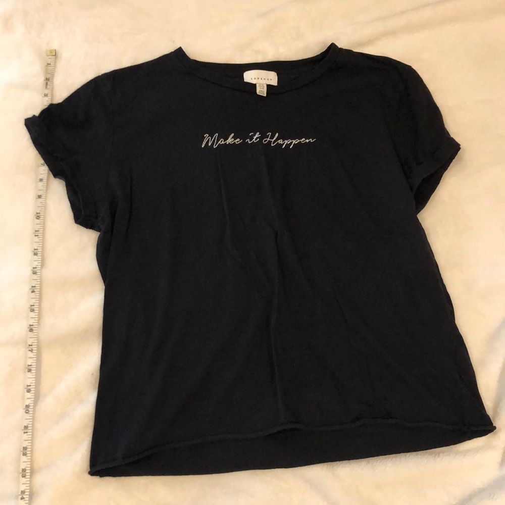 “Make it happen” black tee